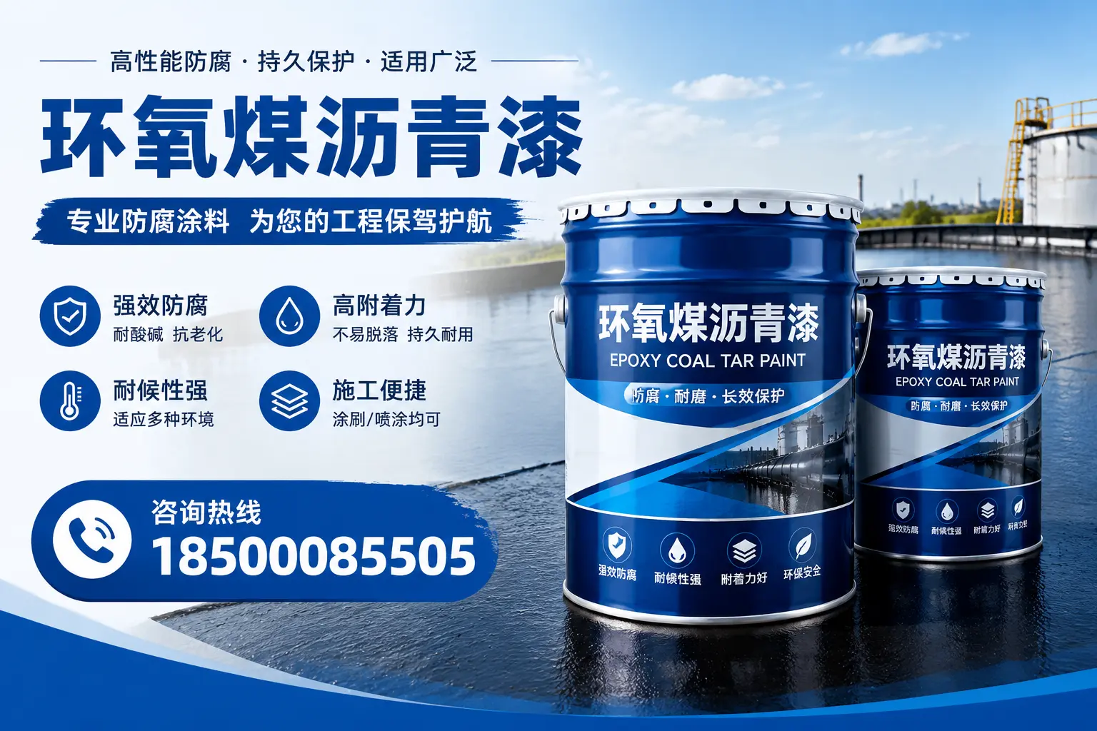 环氧煤沥青漆与其他漆类的比较，防城港用户的选择依据